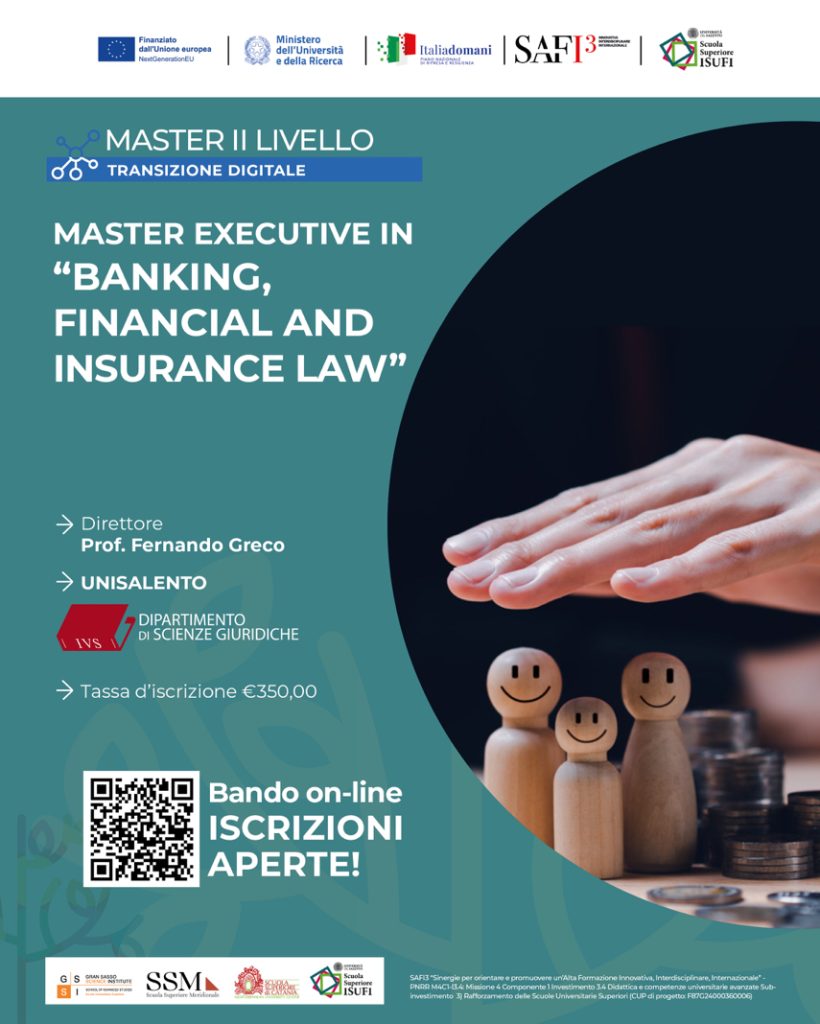 Bando Online Master II Livello ISUFI