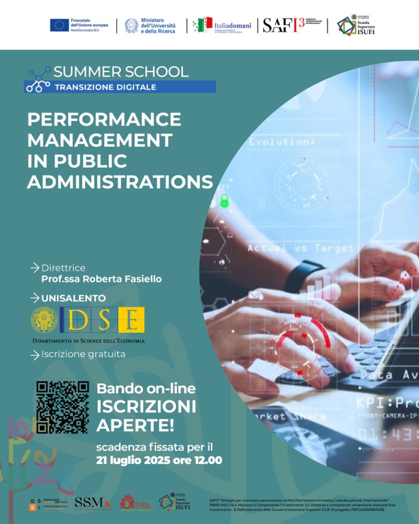 Bando Summer School ISUFI