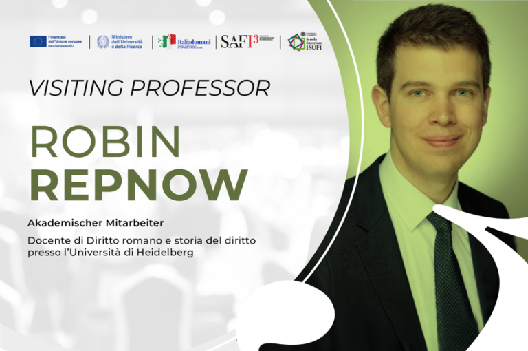 ISUFI - Visiting Professorship - Robin Repnow